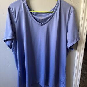 Athletic Dri-work Women's Purple Top XXL